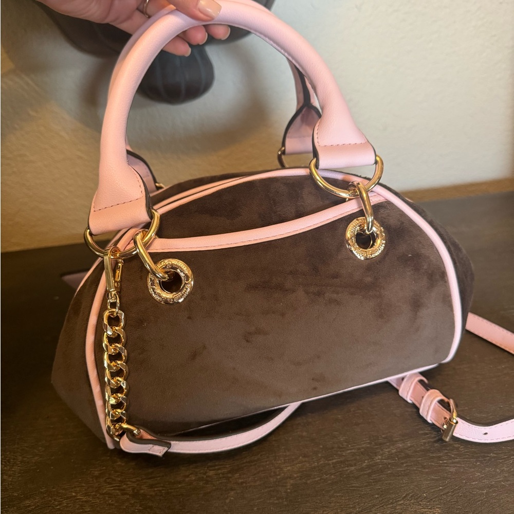 NWT Juicy Couture Classic Scottie Dogs Satchel with Wallet - Picture 3 of 8